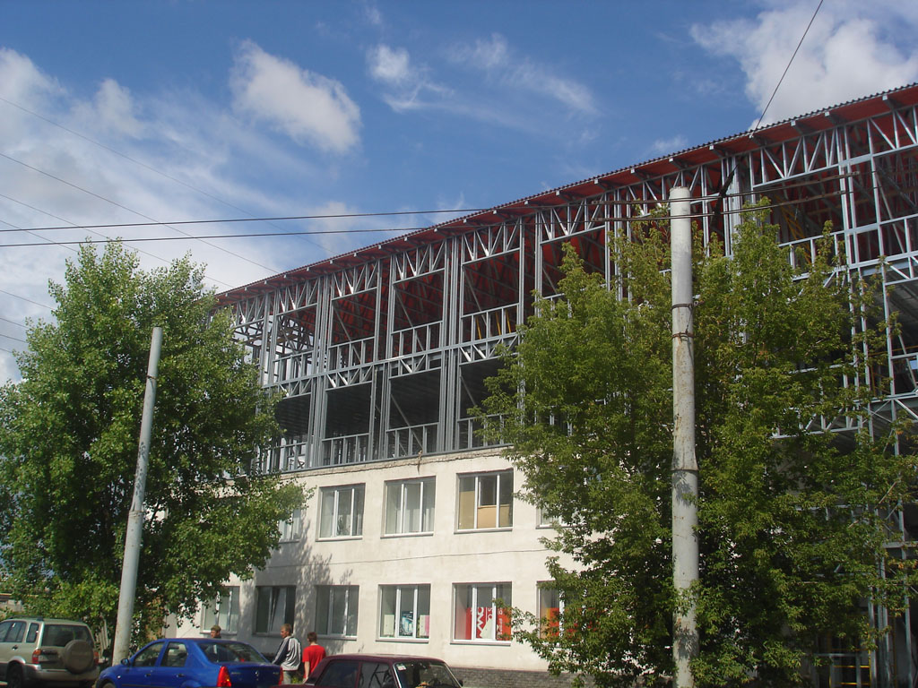 Реконструкци крыш с помощью ЛСТК Реконструкция старых крыш с помощью ЛСТК